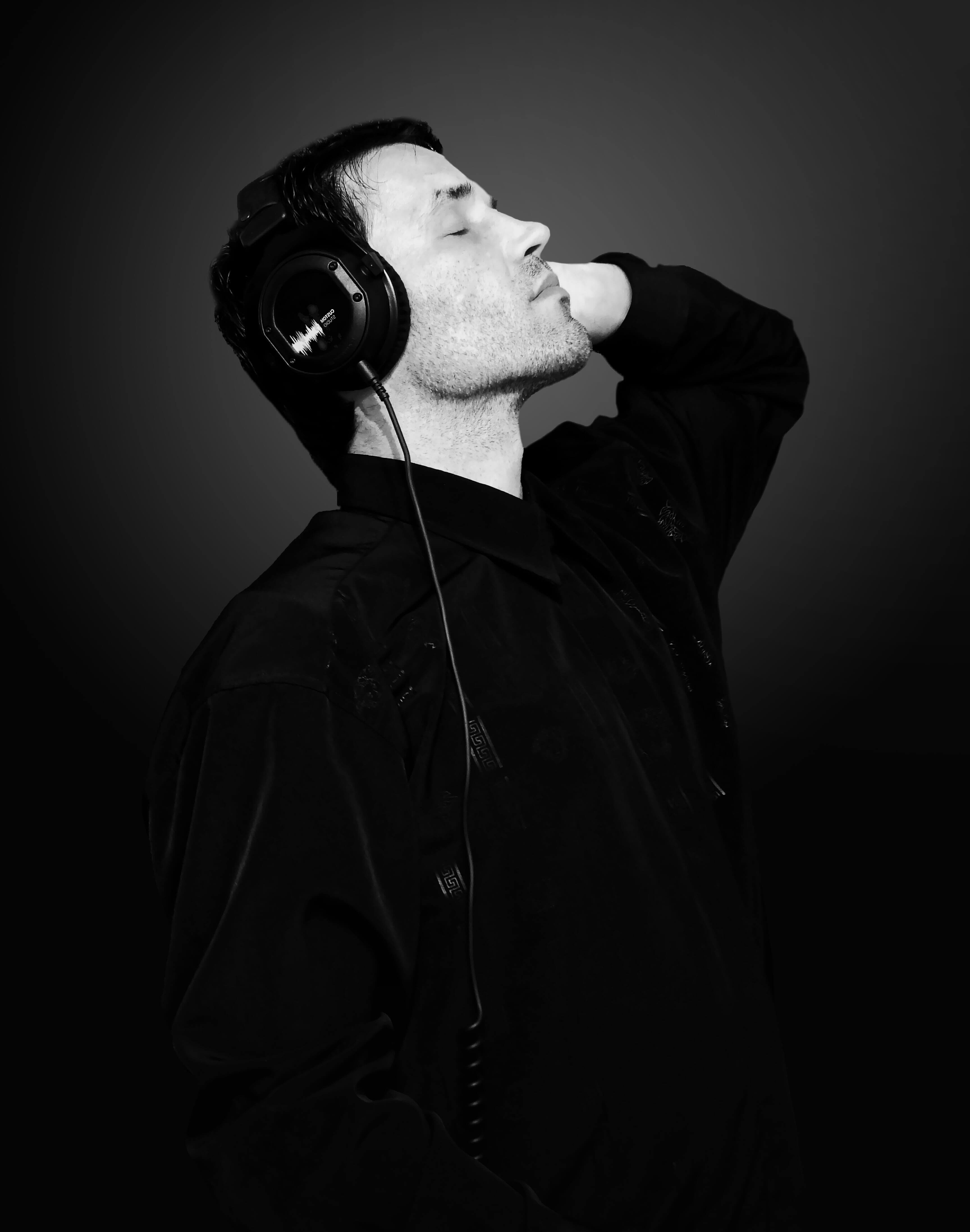 Home 14 man person music black and white white photography