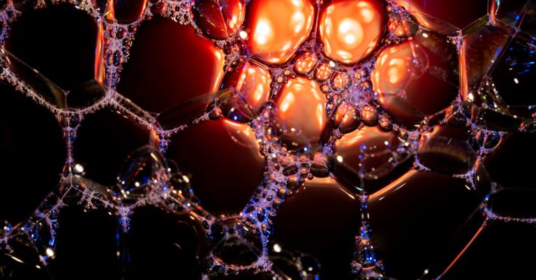 How Pulsed Electromagnetic Fields Acts on Cells and Tissues 7 Vibrant close-up of soap bubbles with stunning light play in Valencia, Spain.